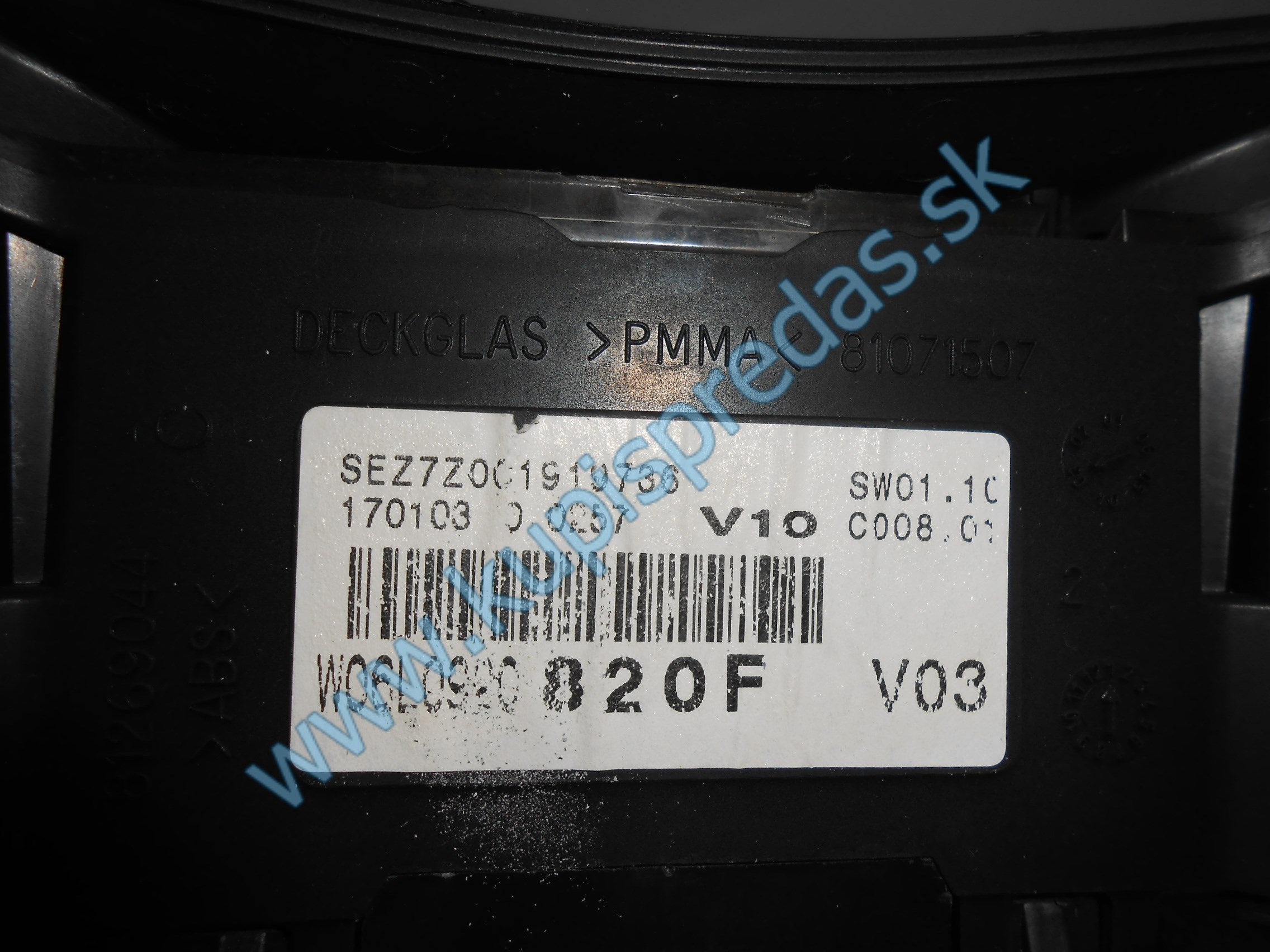 Budiky Seat Ibiza III / benzinové s PC /